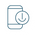 Mobile stand icon