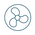 Cooling fans icon