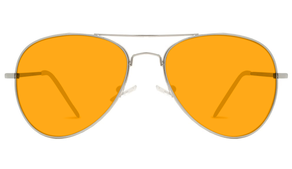 Aviator Sunglasses Prescription Yellow Lens Glasses Trendy Aviator