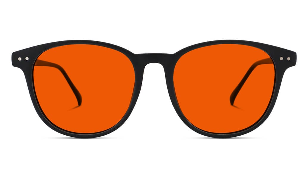 goggles for blue light NightFall Billie Blue Light Blocking Glasses - Black