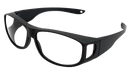BlockBlueLight Blue Light Filter Computer Glasses - Clear Lens ScreenTime Fitover Computer Glasses