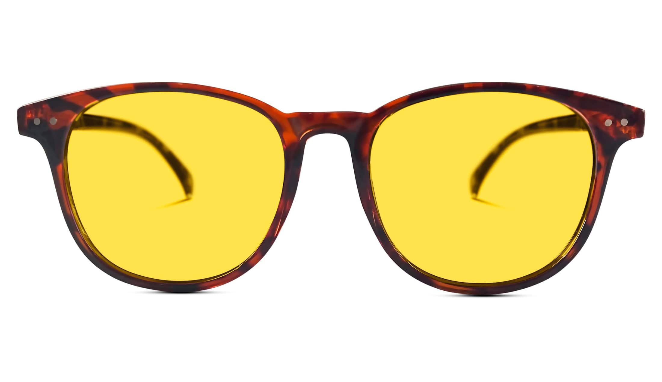 Faux Googly Eye Graphic Aviator Sunglasses -  Denmark