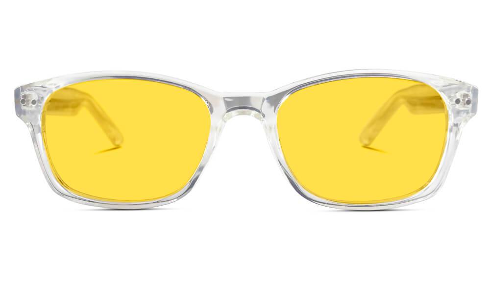 Prescription glasses best sale with yellow lenses