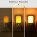 NoBlue Amber Plug-in Night Light