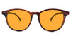 SunDown Billie Blue Blocking Glasses - Tortoise - Readers
