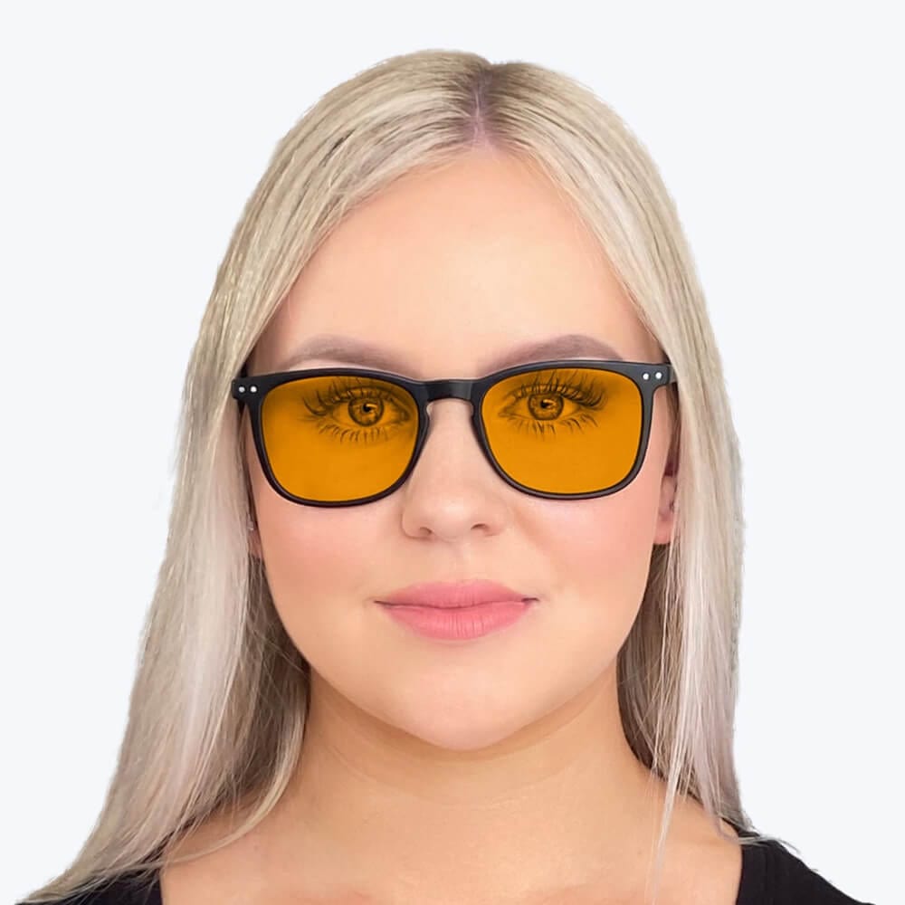 Taylor Blue Light Blocking Glasses Black