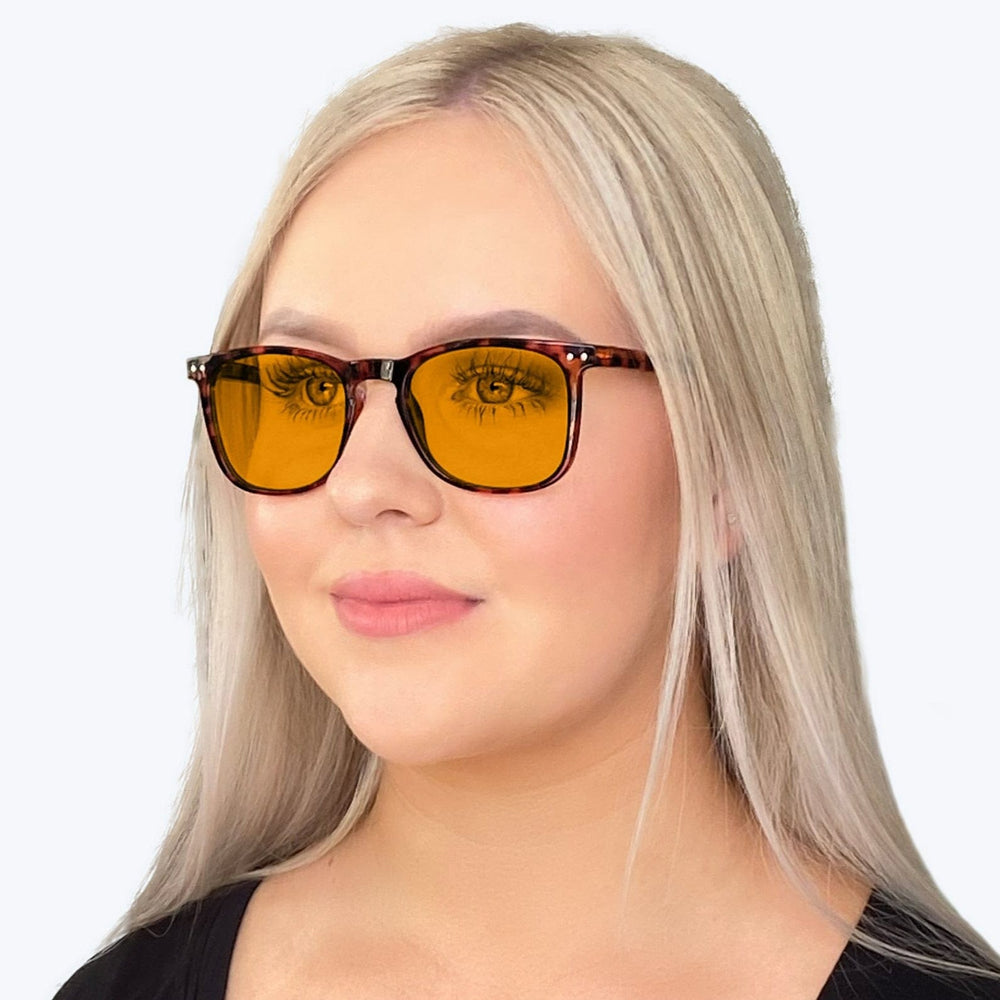 Taylor Blue Light Blocking Glasses Tortoise BlockBlueLight