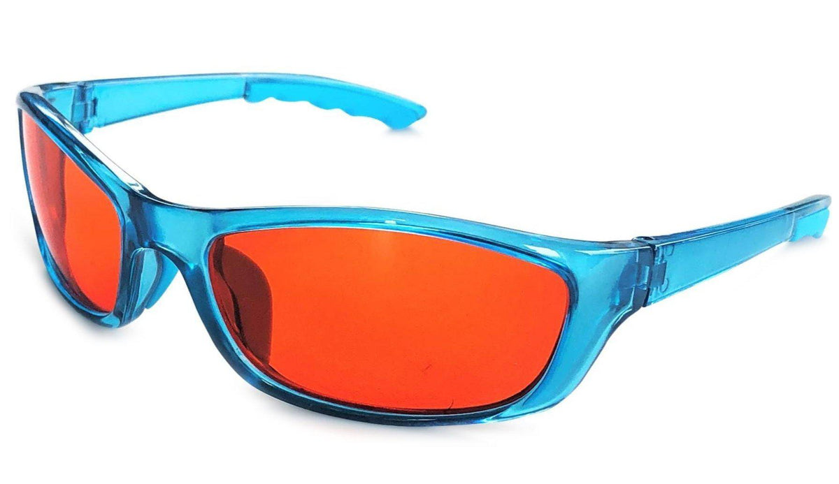 Kids NightFall Wrap Blue Blocking Glasses - Blue-Blue Light Blocking Glasses-BlockBlueLight