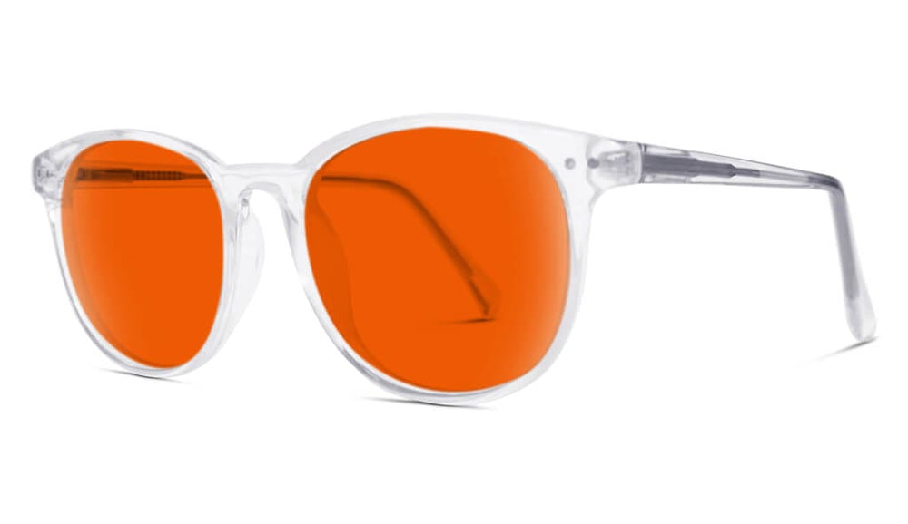 NightFall Billie Blue Light Blocking Glasses - Crystal | BlockBlueLight