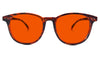 NightFall Billie Blue Blocking Glasses - Tortoise