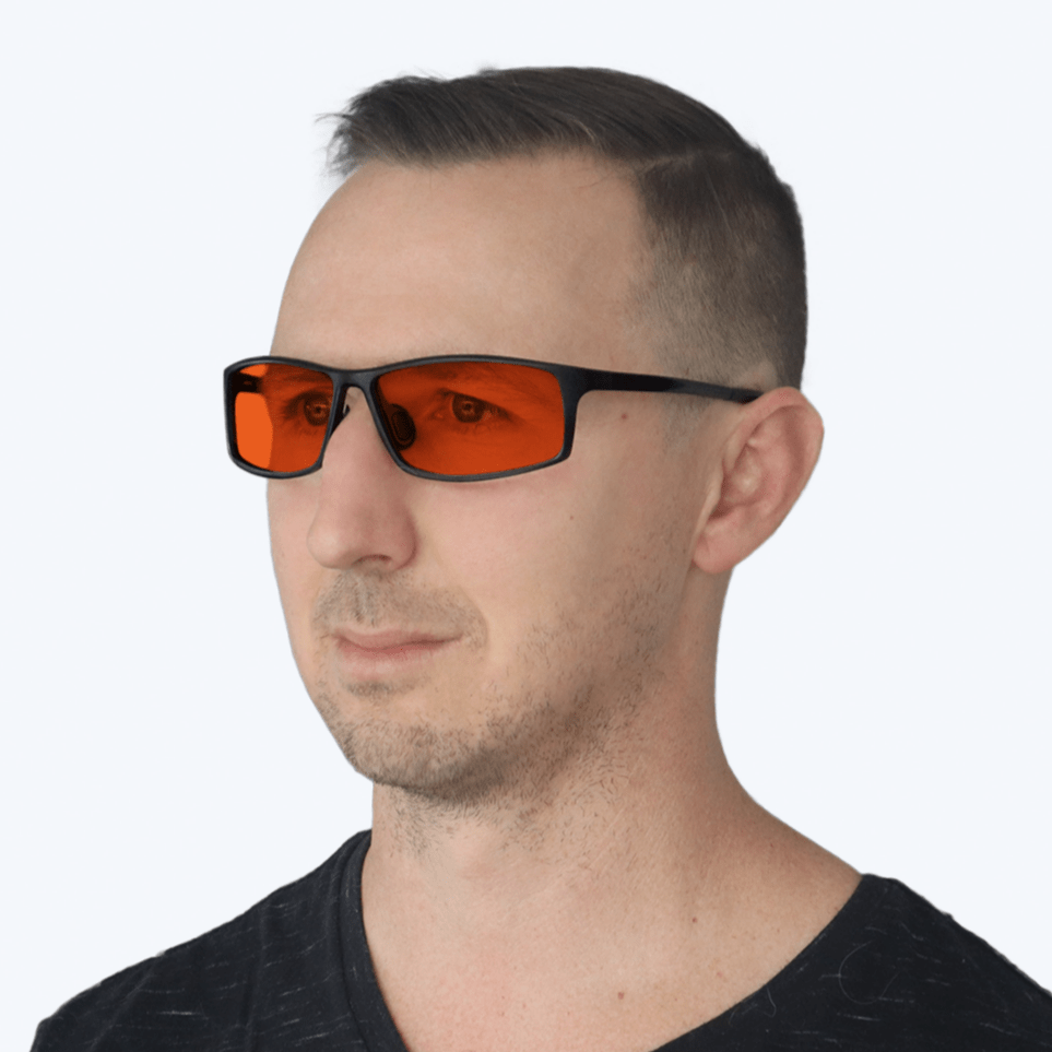 Polarized blue light clearance blocking glasses