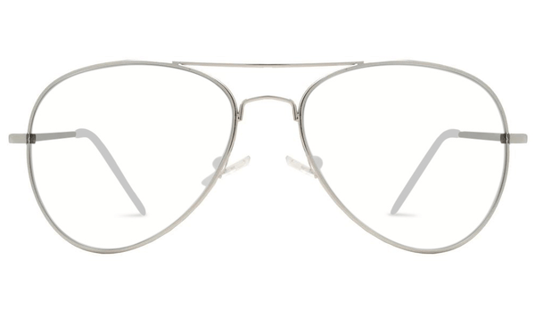 Clear aviator sunglasses discount