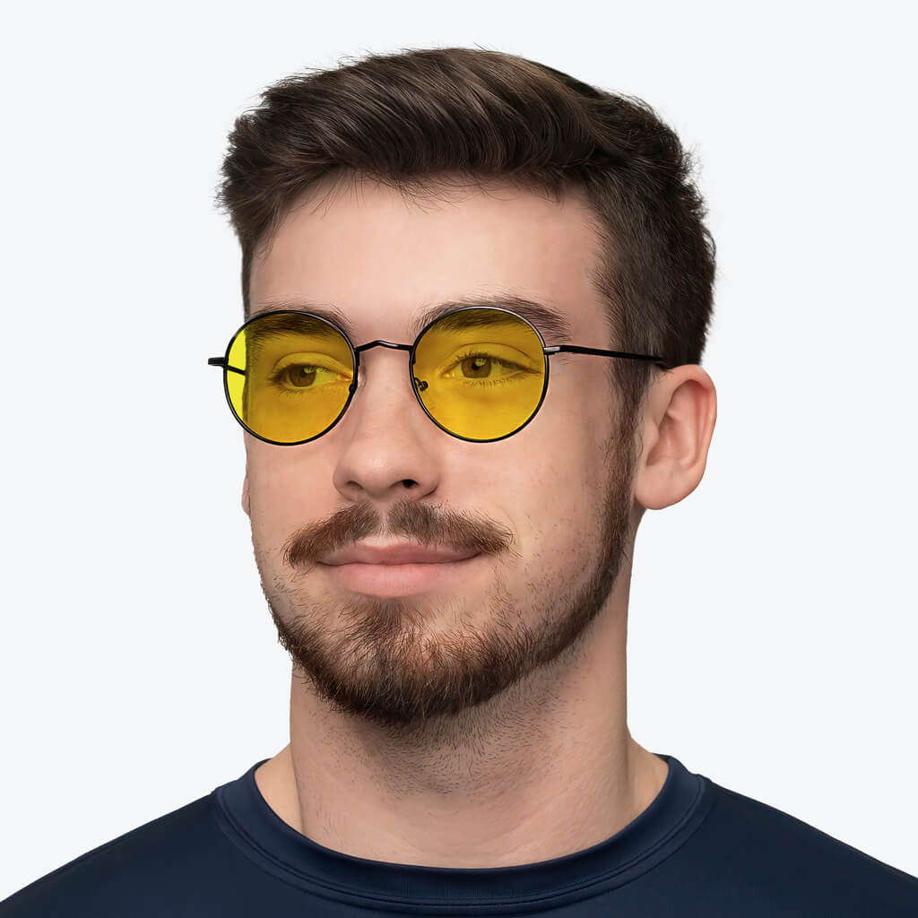 DayMax Elton Blue Light Glasses Black BlockBlueLight