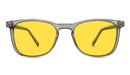 BlockBlueLight Blue Light Filter Glasses - Yellow Lens DayMax Taylor Glasses - Pearl Grey