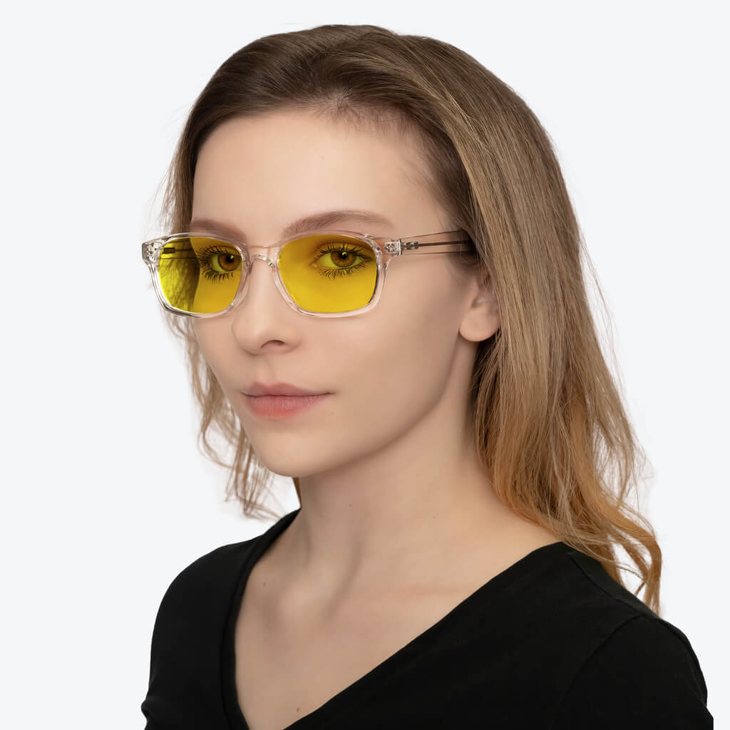 DayMax Lucent Blue Light Glasses - Crystal | BlockBlueLight
