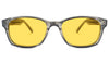 DayMax Wayfarer Glasses - Pearl Grey - Prescription