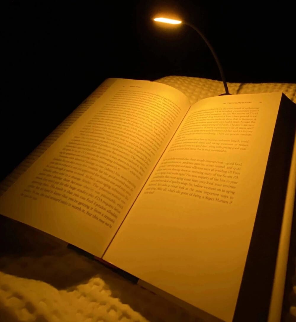BlockBlueLight Book Lights NoBlue Amber Book Light