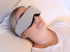 BlockBlueLight Light Blocking Sleep Masks Deluxe Delta Sleep Mask - 100% Light Blocking