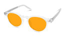 SunDown Oscar Blue Blocking Glasses - Crystal